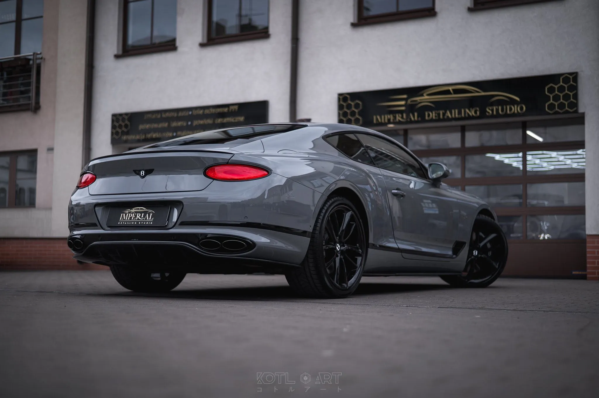 Bentley Continental GT — przed pracami