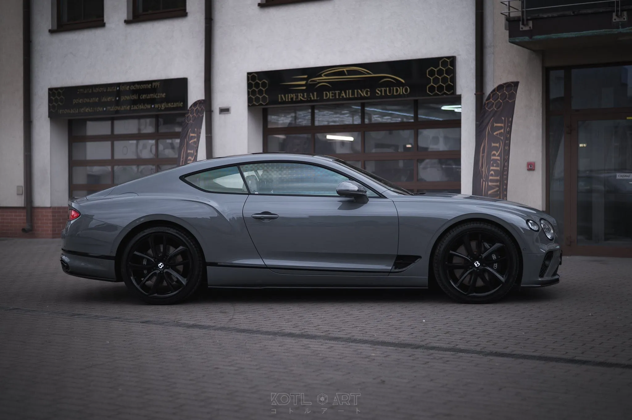 Bentley Continental GT — Korekta lakieru
